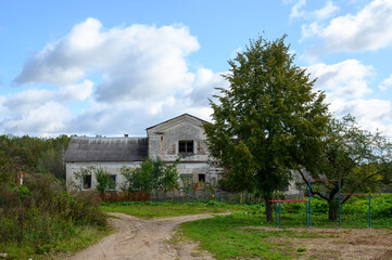 Fototapeta premium Right wing of the estate 