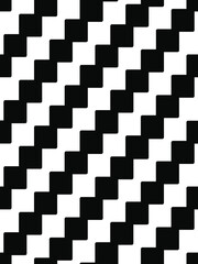 Seamless repeating pattern, black and white chess.