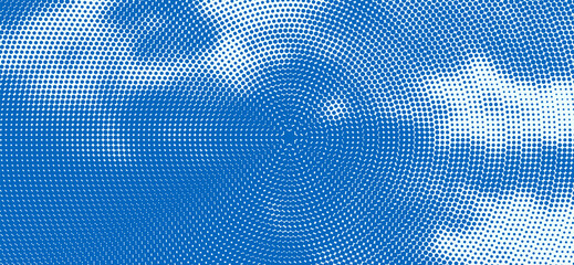 Halftone gradient background. Vector pattern. Grunge texture