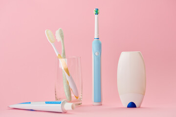 Oral care, toothbrush, toothpaste and dental floss