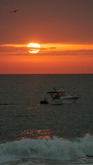 Obraz premium sunset on the sea