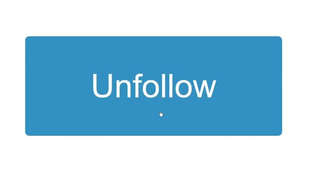 Mouse Cursor Slides Over And Clicks Unfollow on Web Page Software Program. Device Screen View of Cursor Clicking Remove Following Online. Viewpoint Over The Internet Network Website.