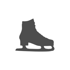 icon of skates. vector illustration
