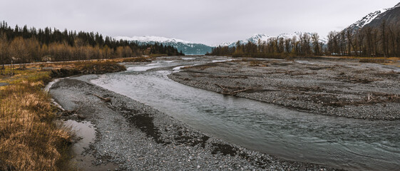 Hiking around Valdez, Alaska