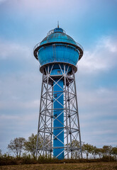 Blauer Wasserturm bei Ahlen