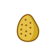 Potato icon. potato vector icon for web design isolated on white background