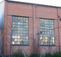 old house window
