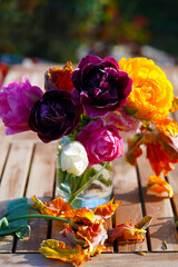 Blumenstrauß, Tulpenstrauß, Blumen, Tulpen