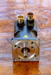 Electric motors (AC servo motor, DC brush-less motor, and stepping motor)