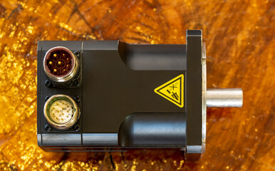 Electric motors (AC servo motor, DC brush-less motor, and stepping motor)