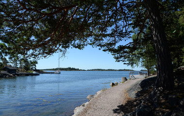 Küste zwischen Nyköping, und Stockholm, Schweden