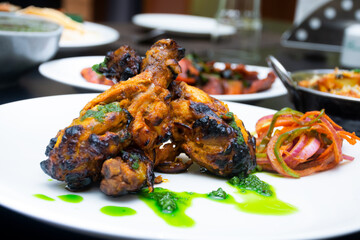 roasted chicken with vegetables