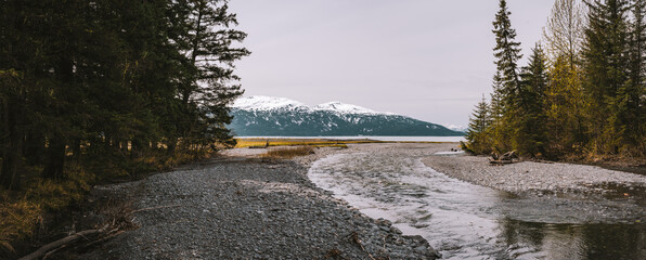 Hiking around Valdez, Alaska