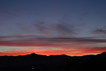 Fototapeta premium tramonto andalusia