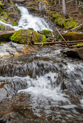 Peace - Mountain waterfall