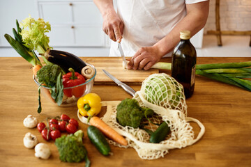vegetables in the kitchen