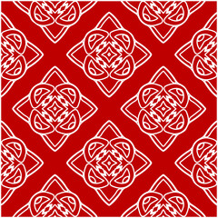 Abstract background with repeating symmetric patterns 