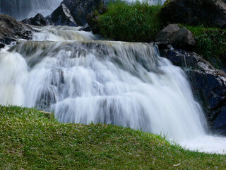 Obraz premium waterfall in the mountains