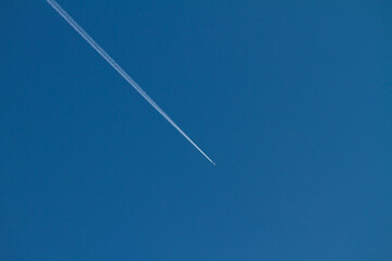 airplane in the sky