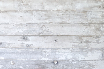 weathered white peeling paint wood background