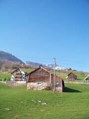Fototapeta na wymiar Amden, Switzerland