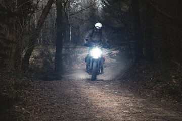 Balade en moto