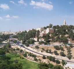 Obraz premium Panorama of Old Town Jerusalem