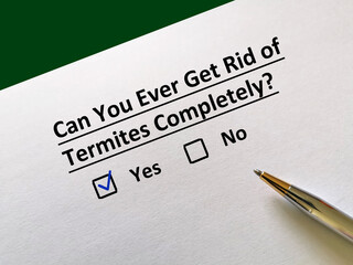 Questionnaire about insects