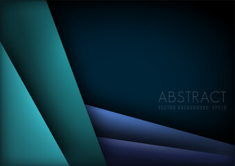 Modern abstract green and blue background