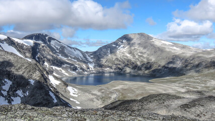 lake in the mountains