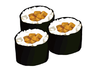 寿司　納豆巻き