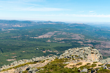 Fototapeta premium LA PEÑA DE FRANCIA SALAMANCA CASTILLA LEÓN DETALLES 2021