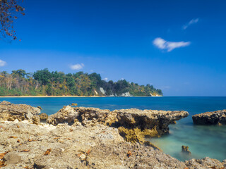 beach with sky in Andaman, India