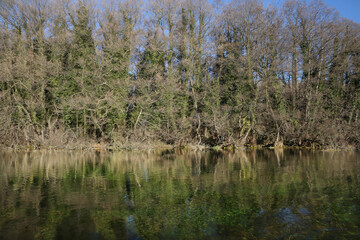 Obraz premium Beautiful views of Saint Naum area in Lake Ohrid, Macedonia.