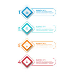 Infographic elements data visualization vector design template. Vector illustration. Can be used for workflow layout, diagram, business step options, banner, web design.