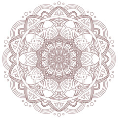 曼陀羅模様ベクターイラスト