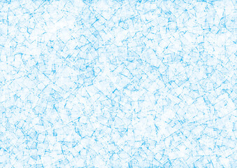 ランダムな四角形の重なり　クールな背景