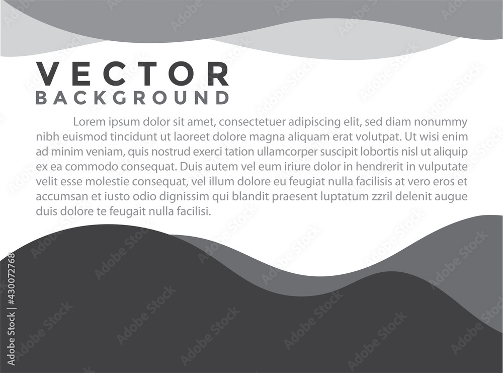 Wall mural Gray background vector lighting effect graphic for text and message board design infographic.