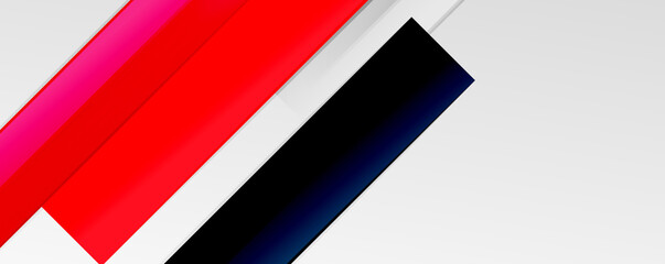 Multicolored lines background. Design template for business or technology presentations, internet posters or web brochure covers