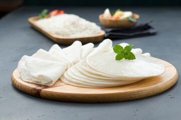 Rice Pathiri and Ideyappam