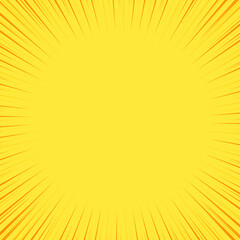 yellow colored ray burst style background speed vector design