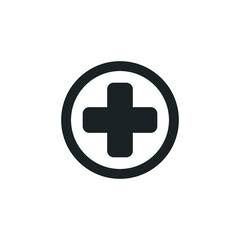 medical cross icon 