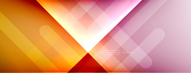 Dynamic lines abstract background. 3D shadow effects and fluid gradients. Modern overlapping forms