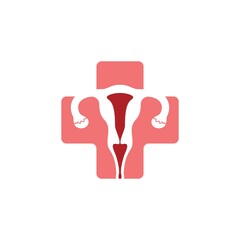 female reproduction icon vector illustration design