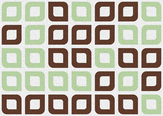 Abstract Geometric Pattern generative computational art illustration