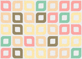 Abstract Geometric Pattern generative computational art illustration