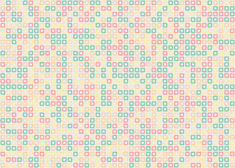 Abstract Geometric Pattern generative computational art illustration