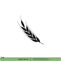 wheat simple design element