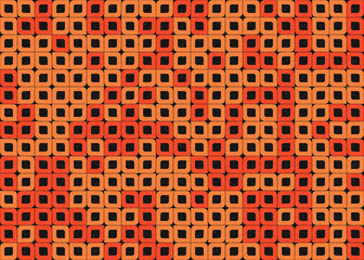 Abstract Geometric Pattern generative computational art illustration