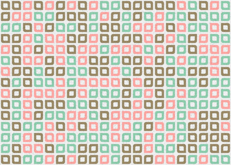Obraz premium Abstract Geometric Pattern generative computational art illustration